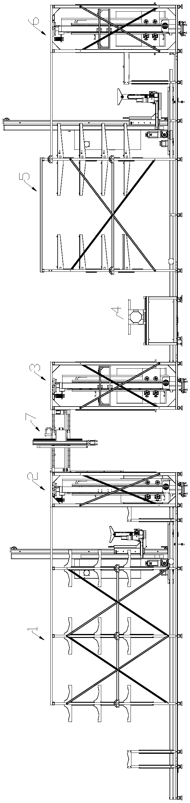 Intelligent cloth warehousing system