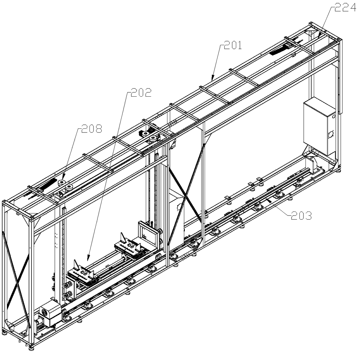 Intelligent cloth warehousing system