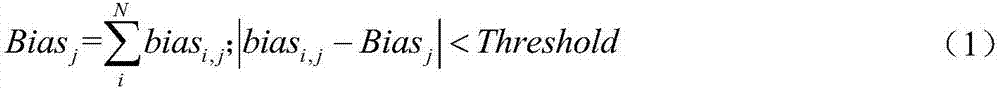 Video satellite area-array camera in-orbit relative radiation calibration method