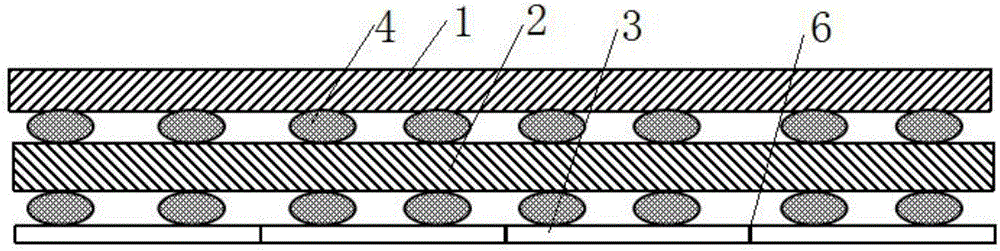 Heat-storing waterproof moisture-permeable outdoor down cotton-wadded garment fabric and preparation method thereof