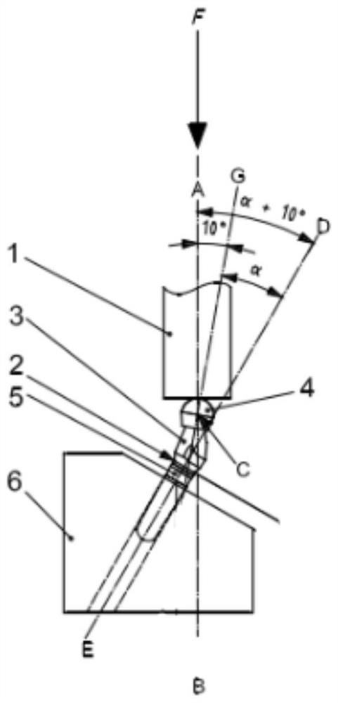 Dental implant fatigue test device