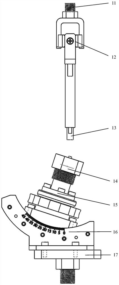 Dental implant fatigue test device