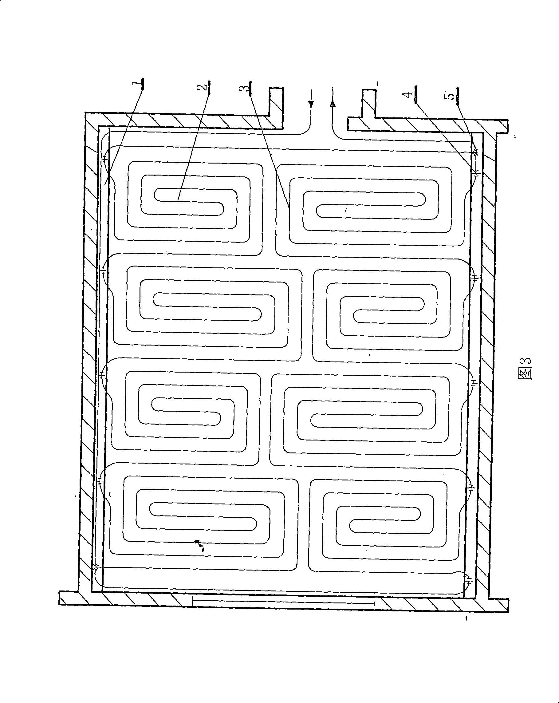 Precasting type repairable low-temperature radiation cool-supply and heating system