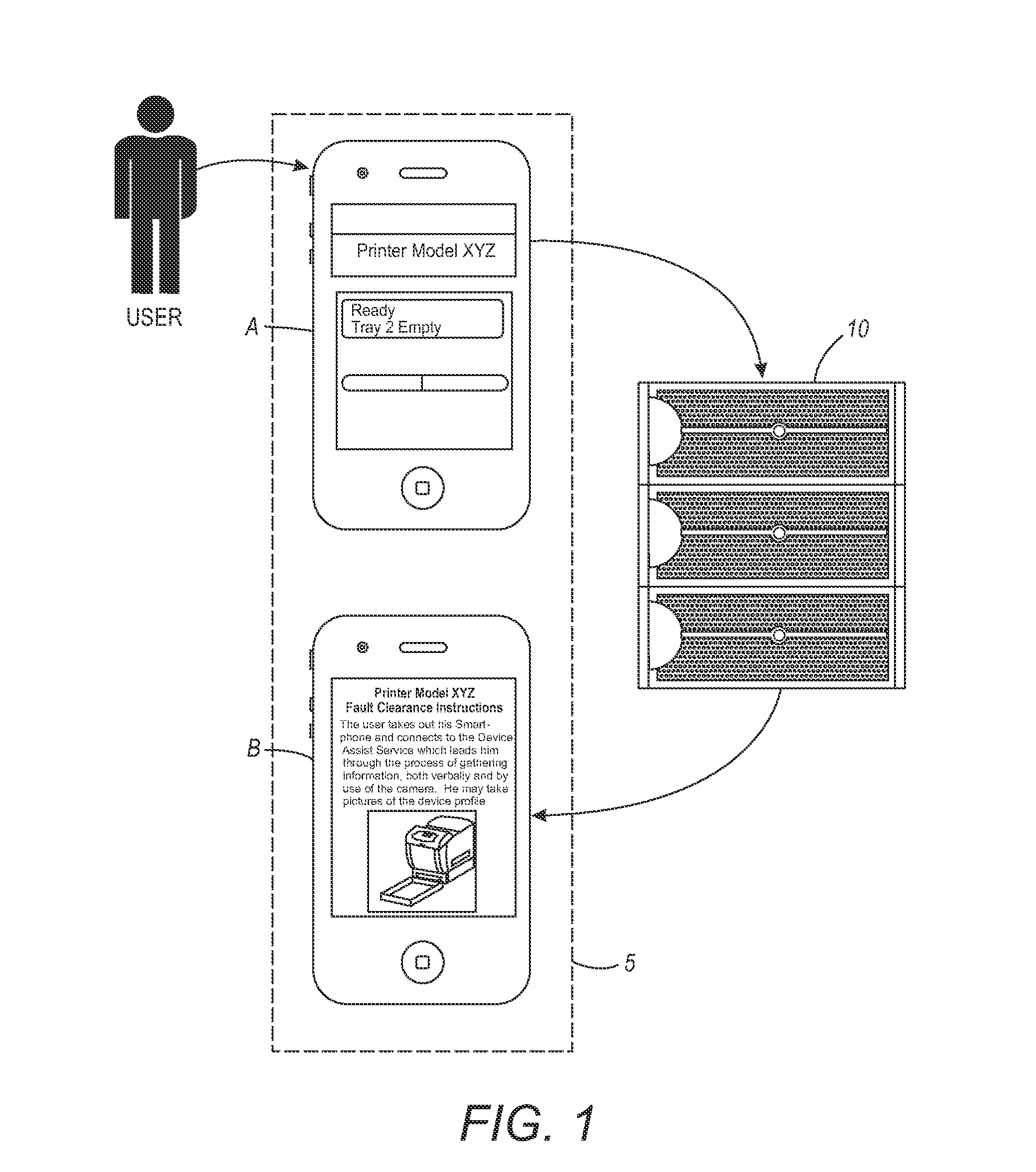 Method and system for delivering device specific service documentation to a mobile platform