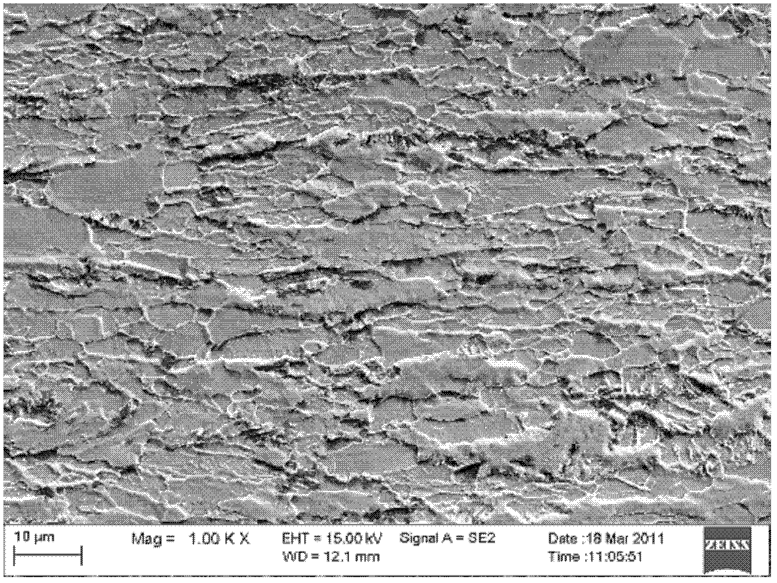 A kind of high-strength high-toughness ship plate steel and its TMCP production method