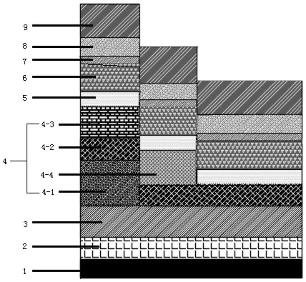 Silicon-based real RGB display device and display device