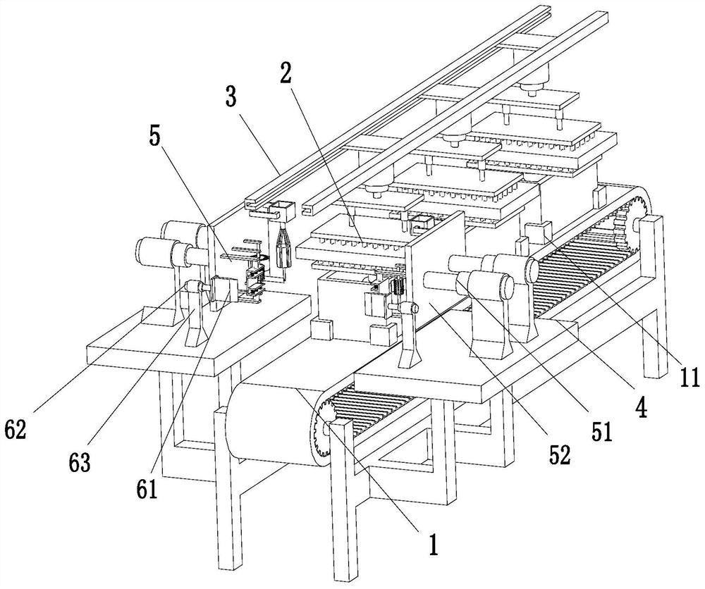 An automatic edge banding machine for plywood manufacturing