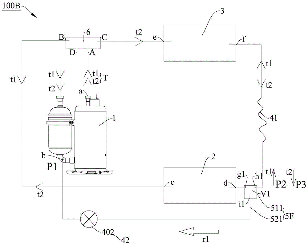 Single-cooling type refrigeration device and heating and cooling type refrigeration device