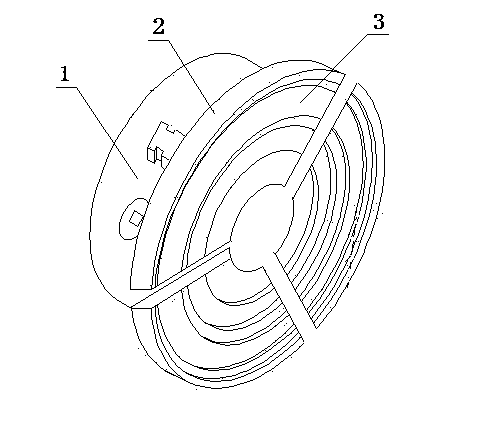 Metal winding gasket outer ring lathe groove chuck