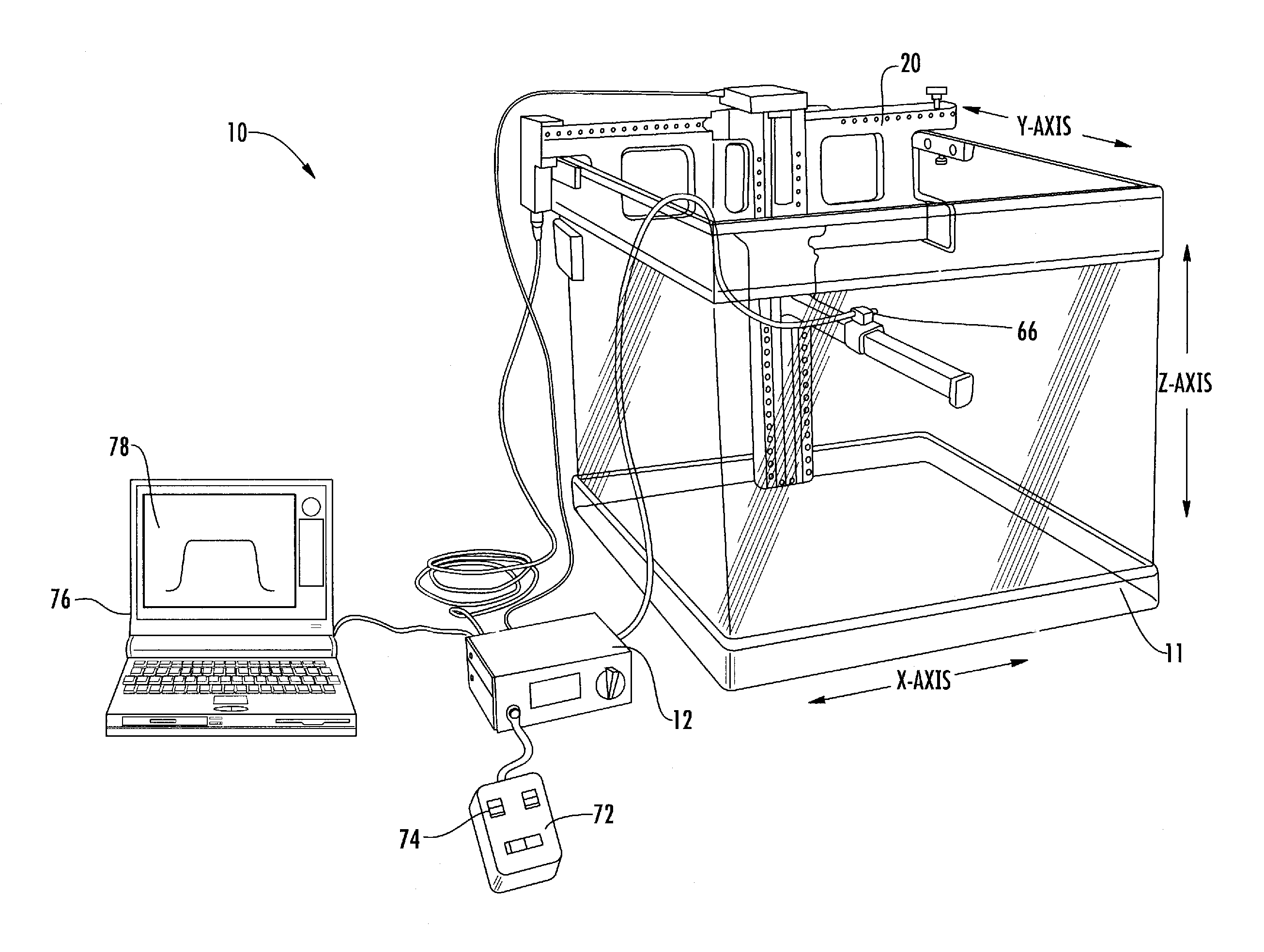 Modular radiation bean analyzer