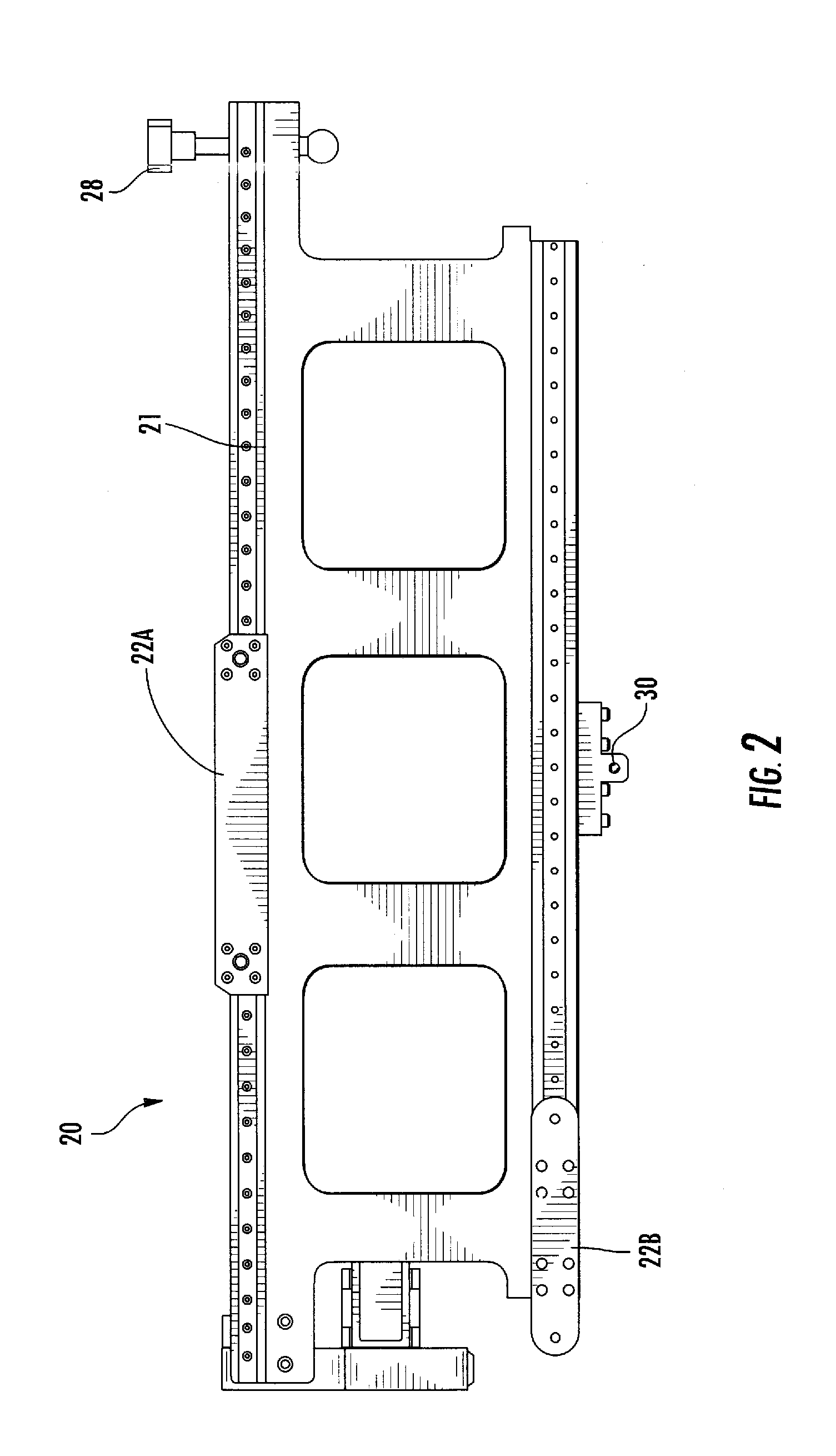 Modular radiation bean analyzer