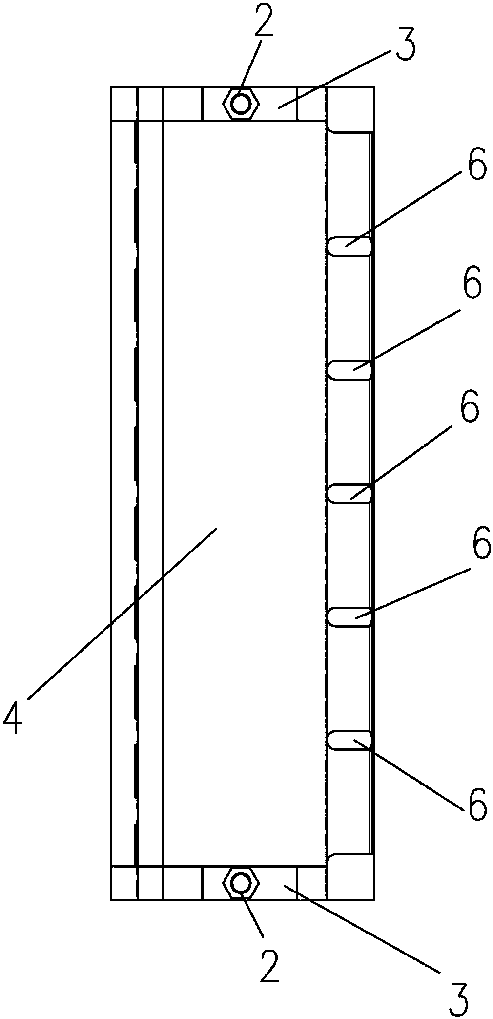 Material feeding and uniformizing device for flour cleaning machine