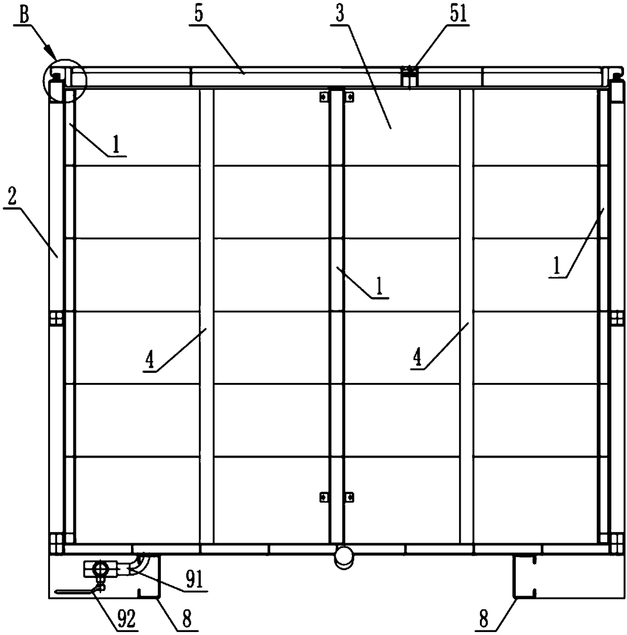 Movable cellar for making baijiu and cellar clay plate components