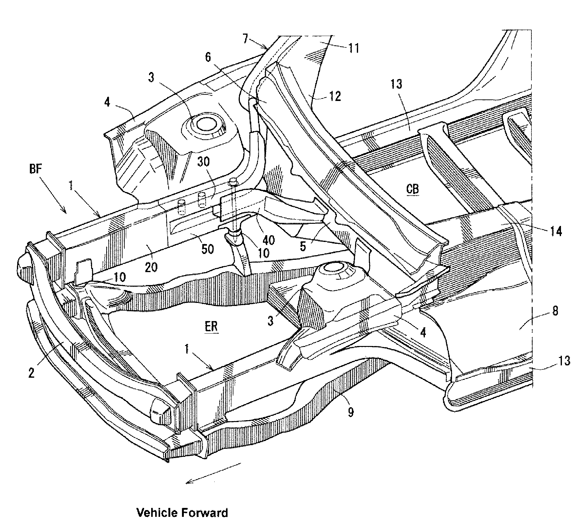 Vehicle front structure