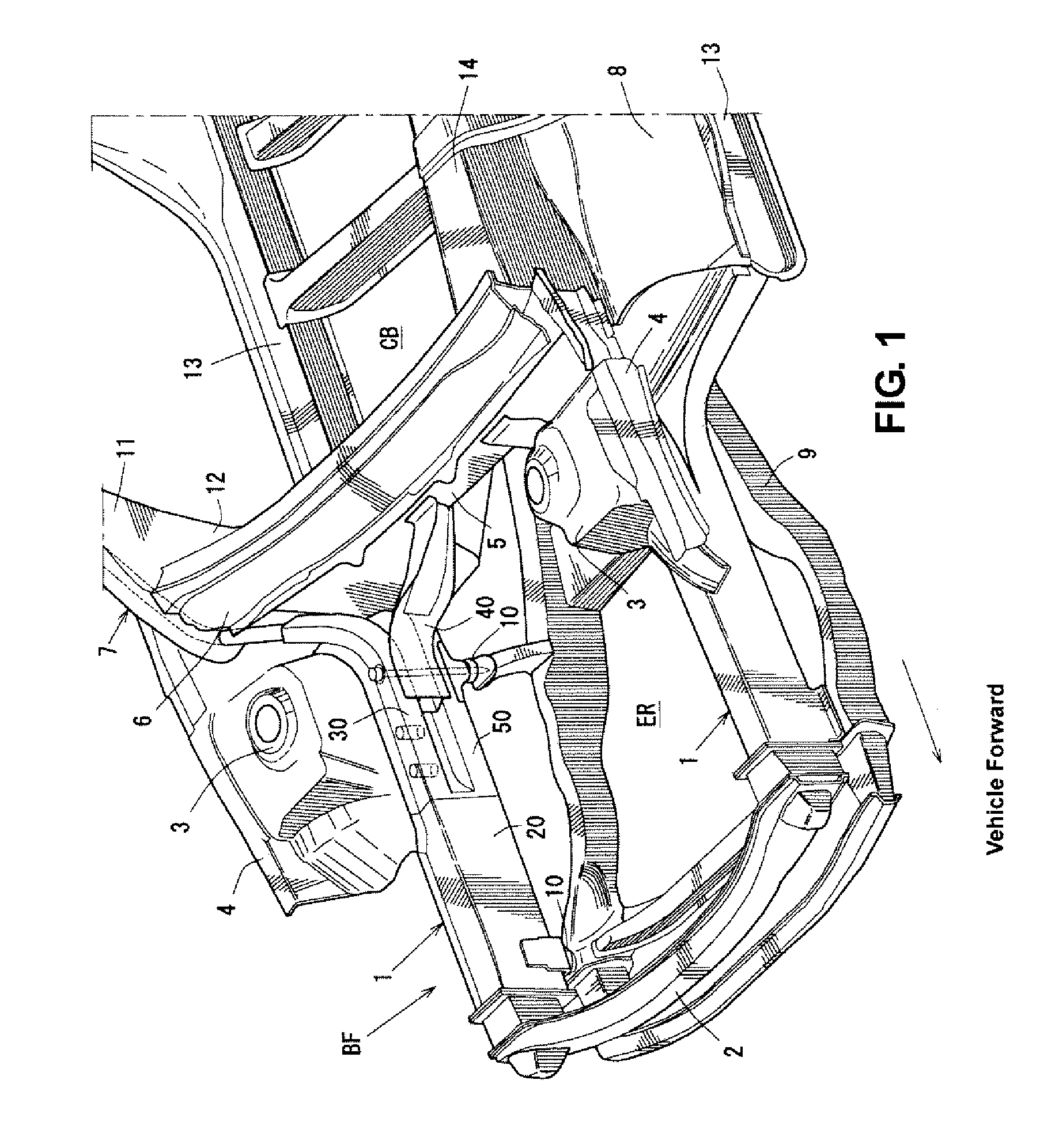 Vehicle front structure