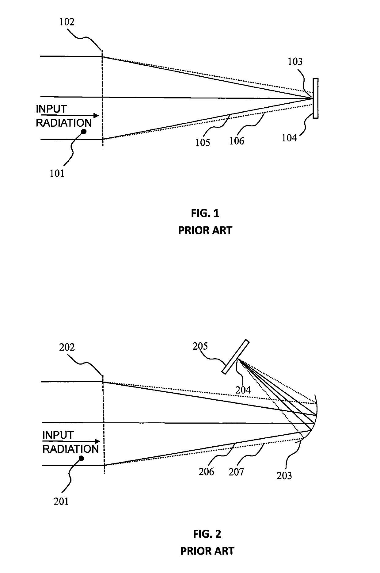 Broadband imaging with diffractive waveplate coated mirrors and diffractive waveplate objective lens