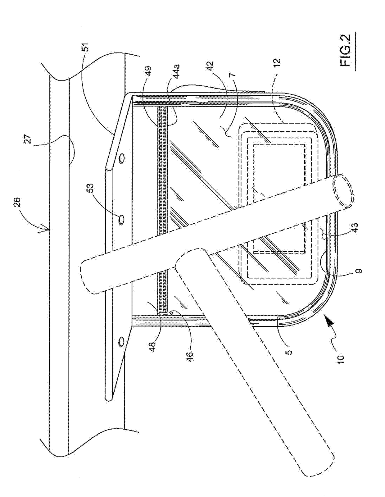 Chair With Cell Phone and Accessory Pouch