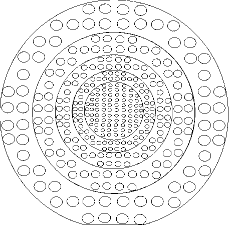 Light emitting diode provided with patterned substrate