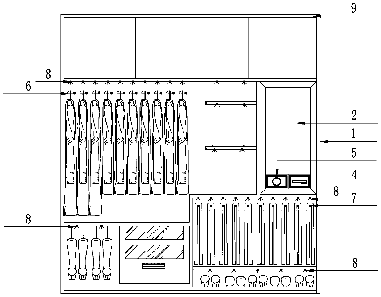 Novel intelligent wardrobe