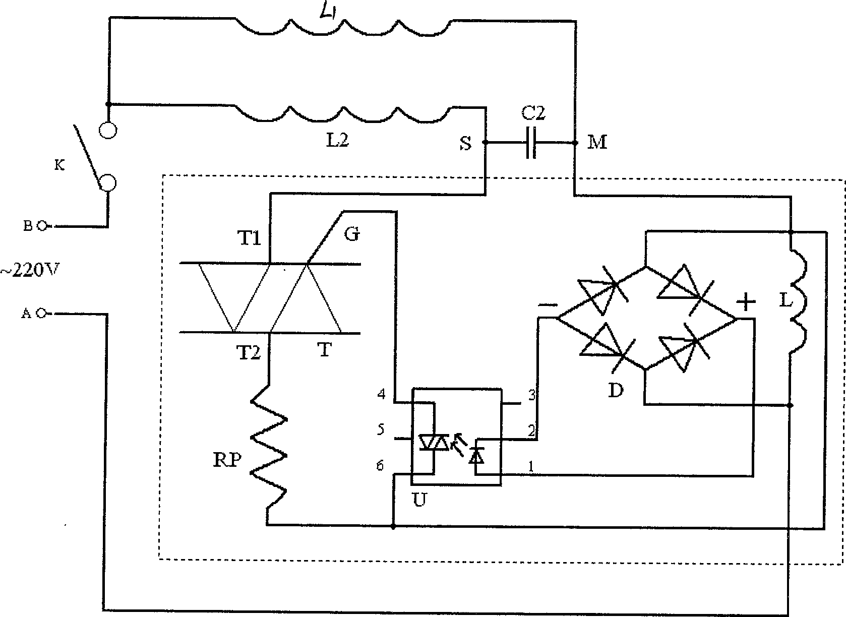 No contact energy-saving starter