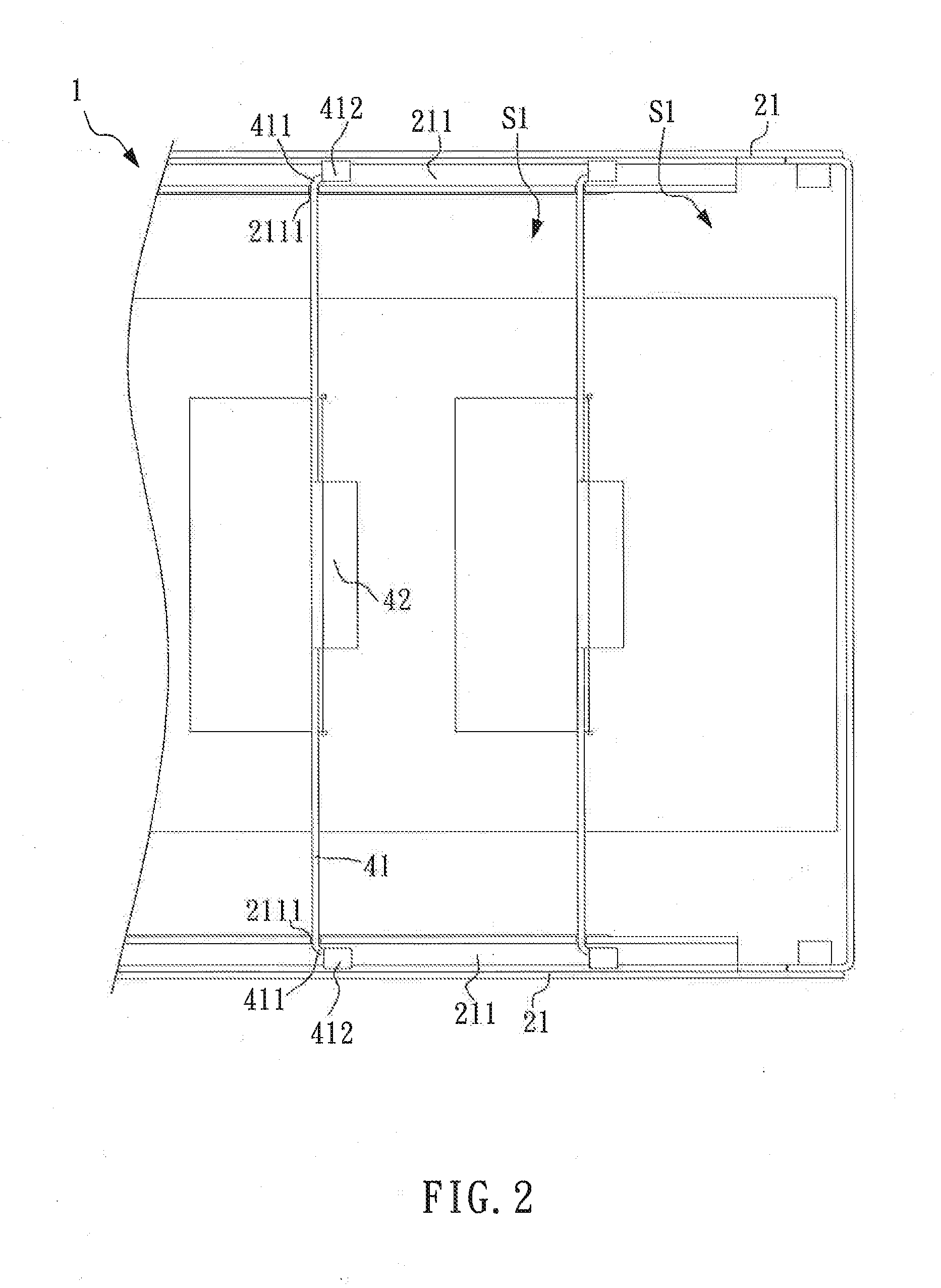 Battery casing and battery assembly