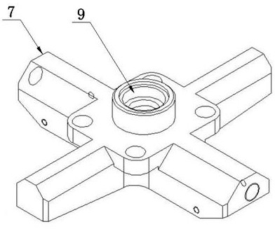 Water jet rust removal cleaning gun capable of forming gradient coating