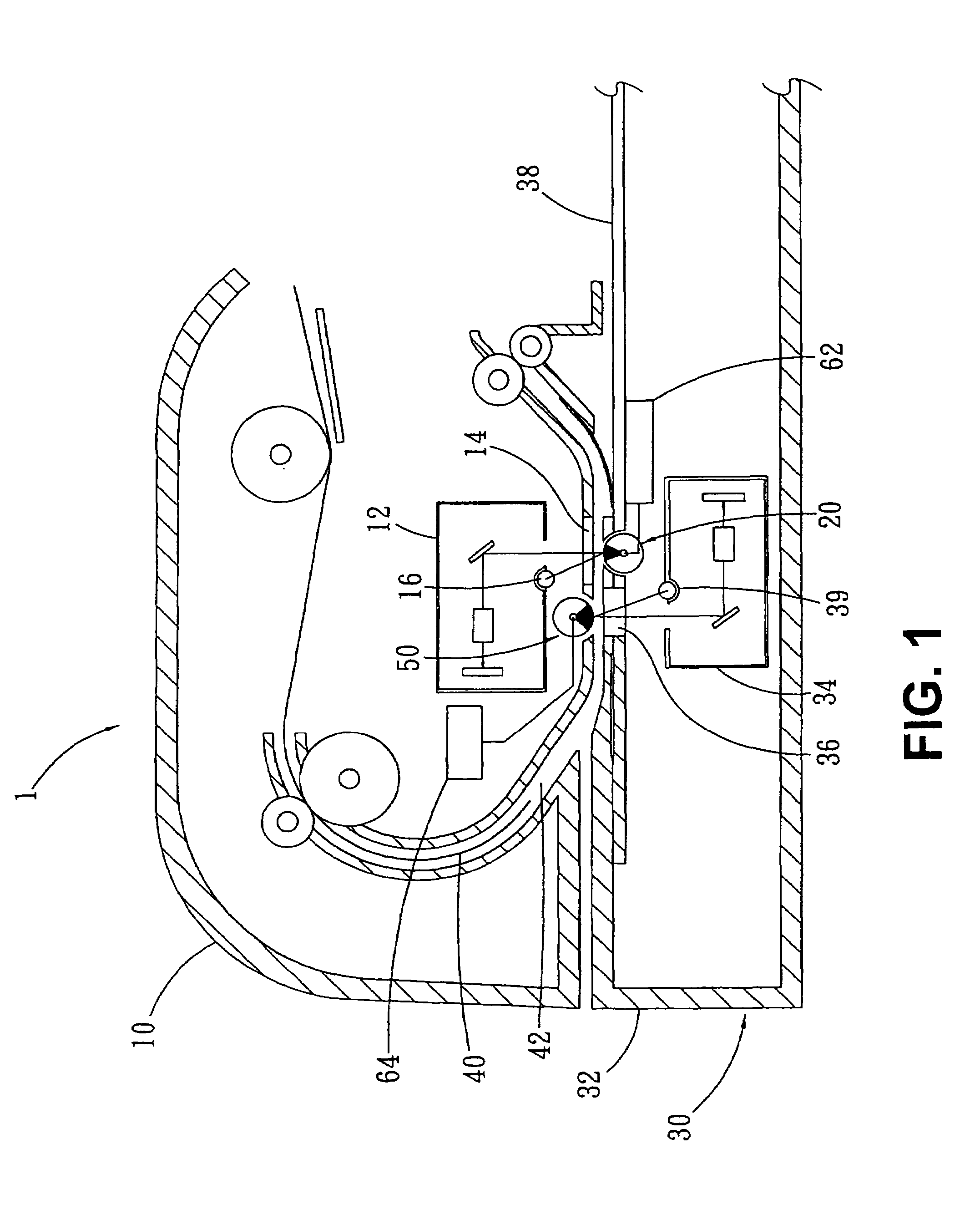 Multiple-background device for a scanner and calibration device utilizing the same principle