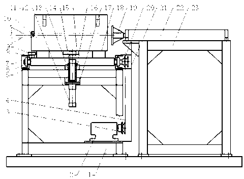 Sponge cadmium cake smelting automatic feeding machine