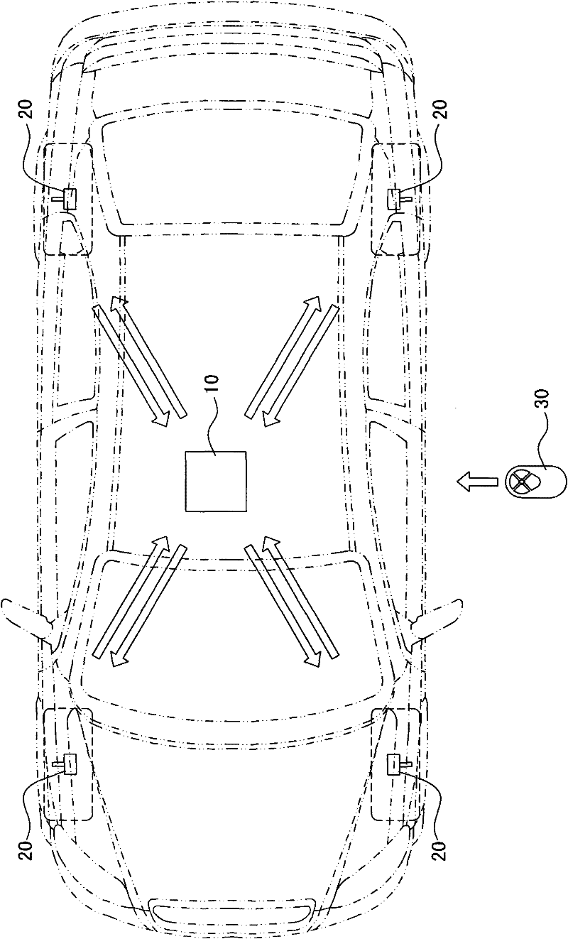 System and method for integrating tire pressure monitoring and remote key-free entering