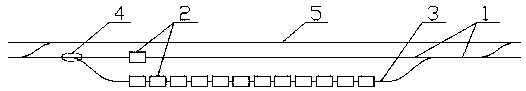 Point-to-point unmanned transportation system and use method thereof