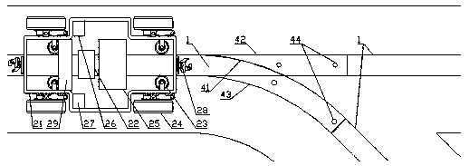 Point-to-point unmanned transportation system and use method thereof