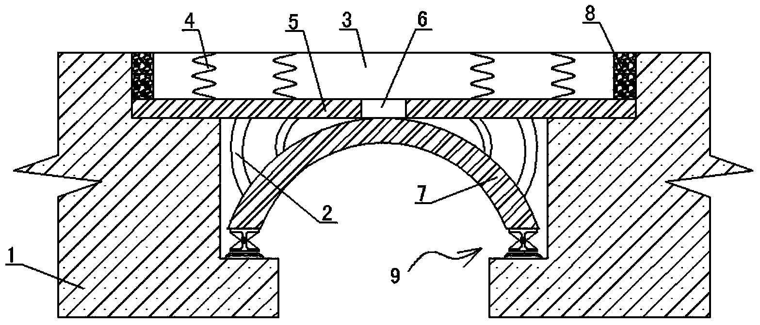 Bridge expansion joint structure