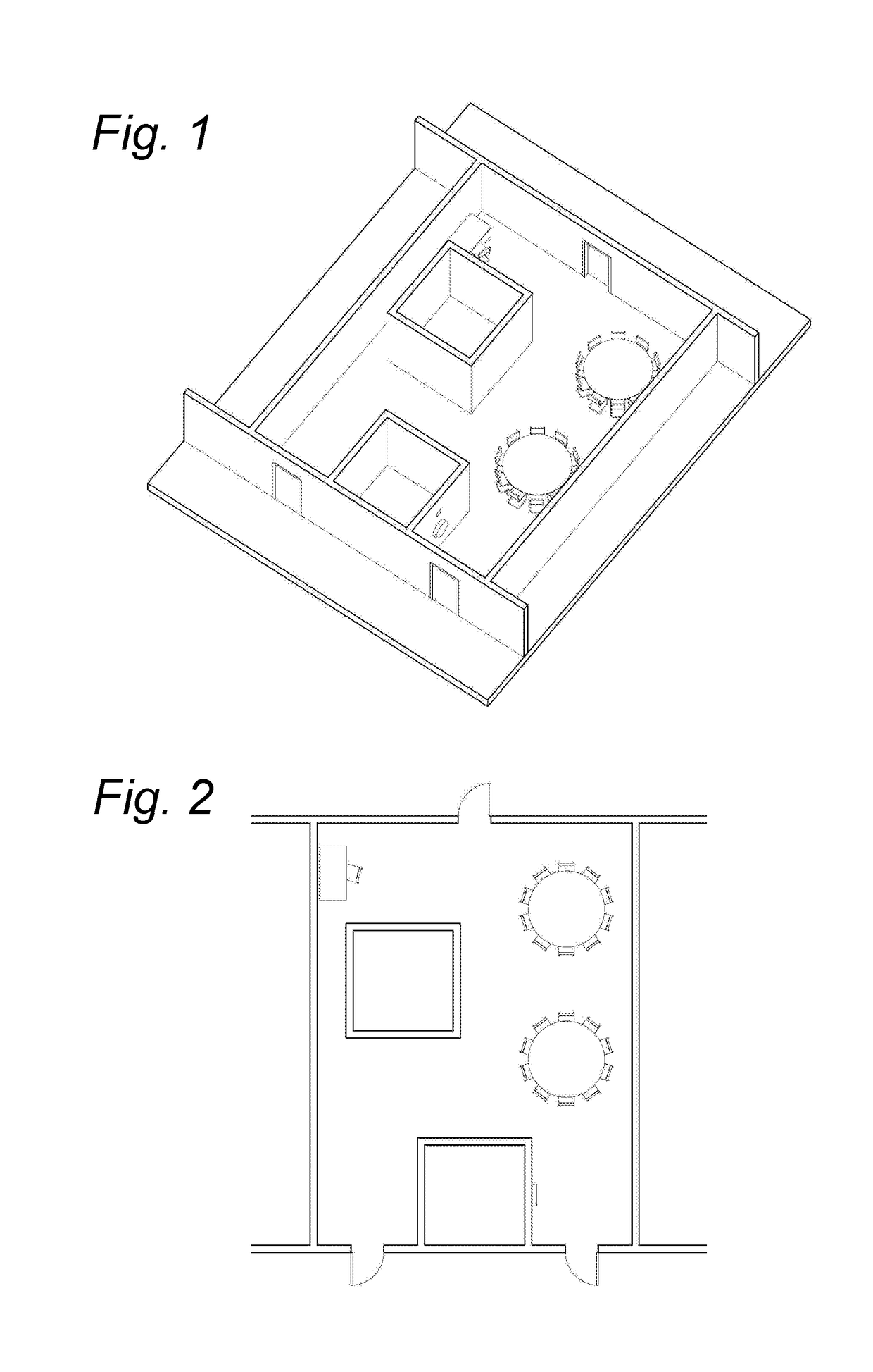 Method and an apparatus for calculating a distance in an area