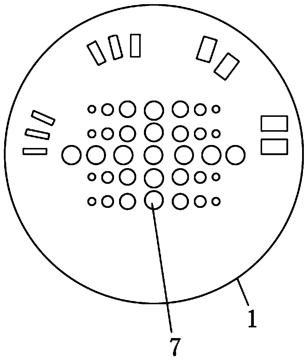 Flexible die body suitable for performance evaluation of magnetic resonance and CT imaging equipment