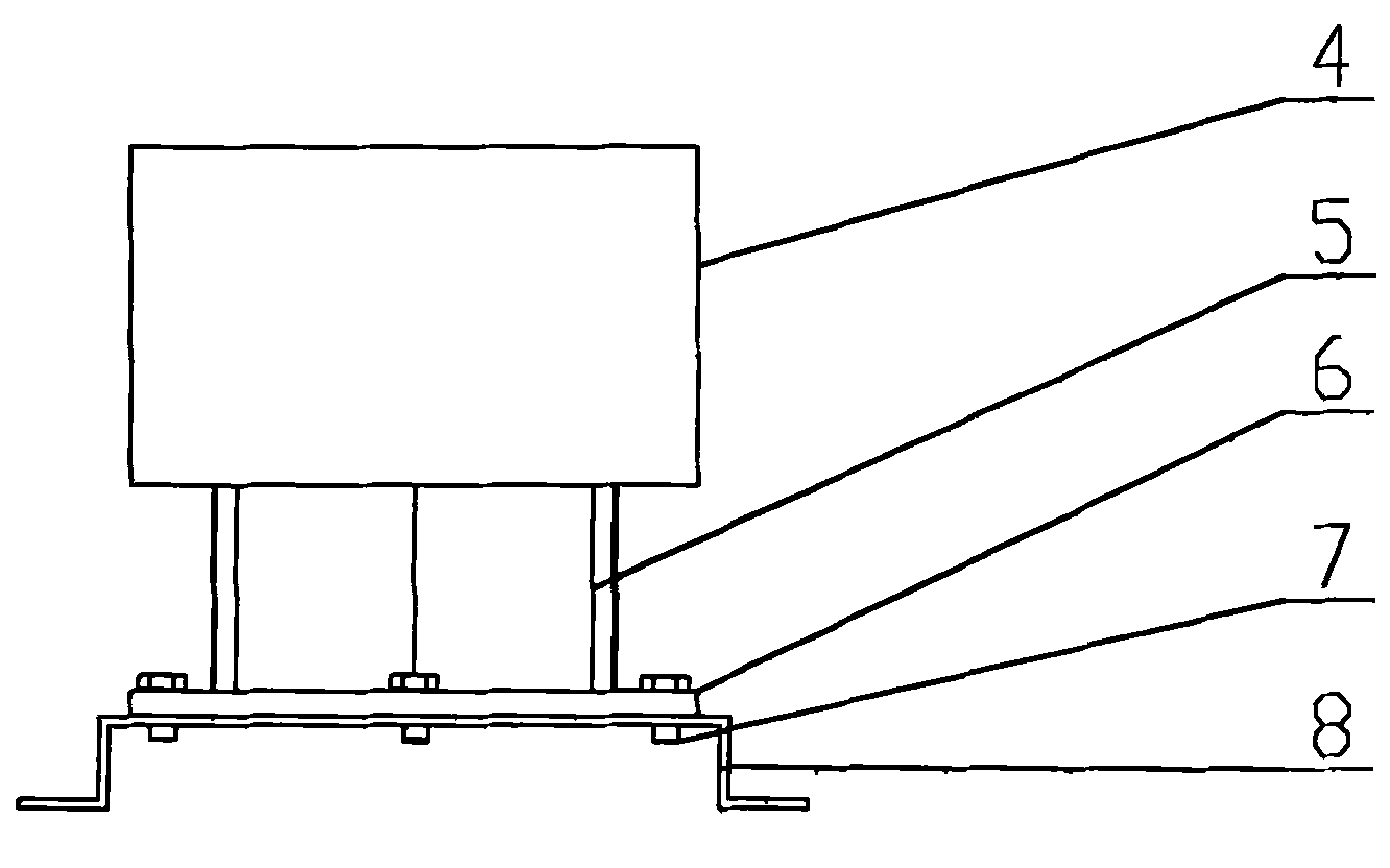 Train-mounted gale early warning system