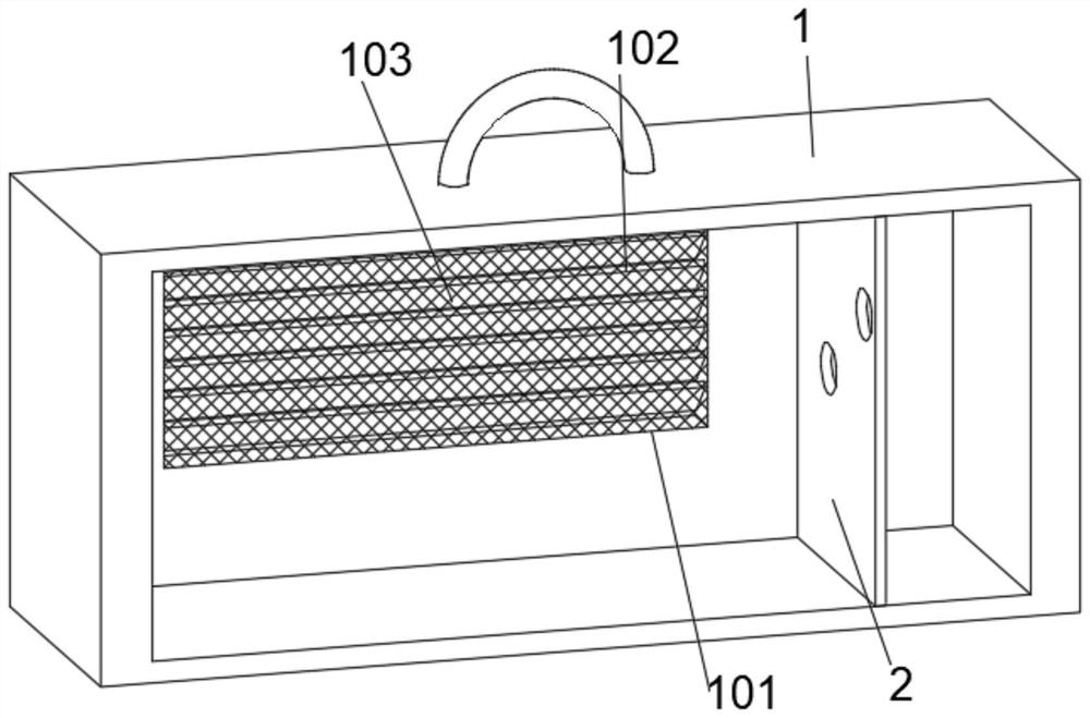 Rope bundle fixing device for surveying and mapping engineering