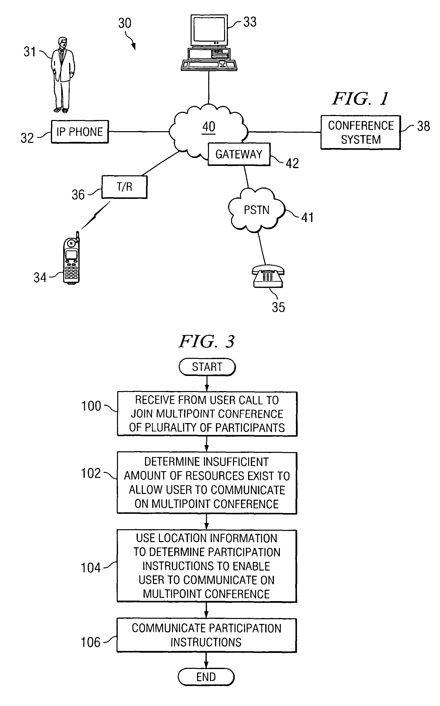 Method and system for managing conference resources