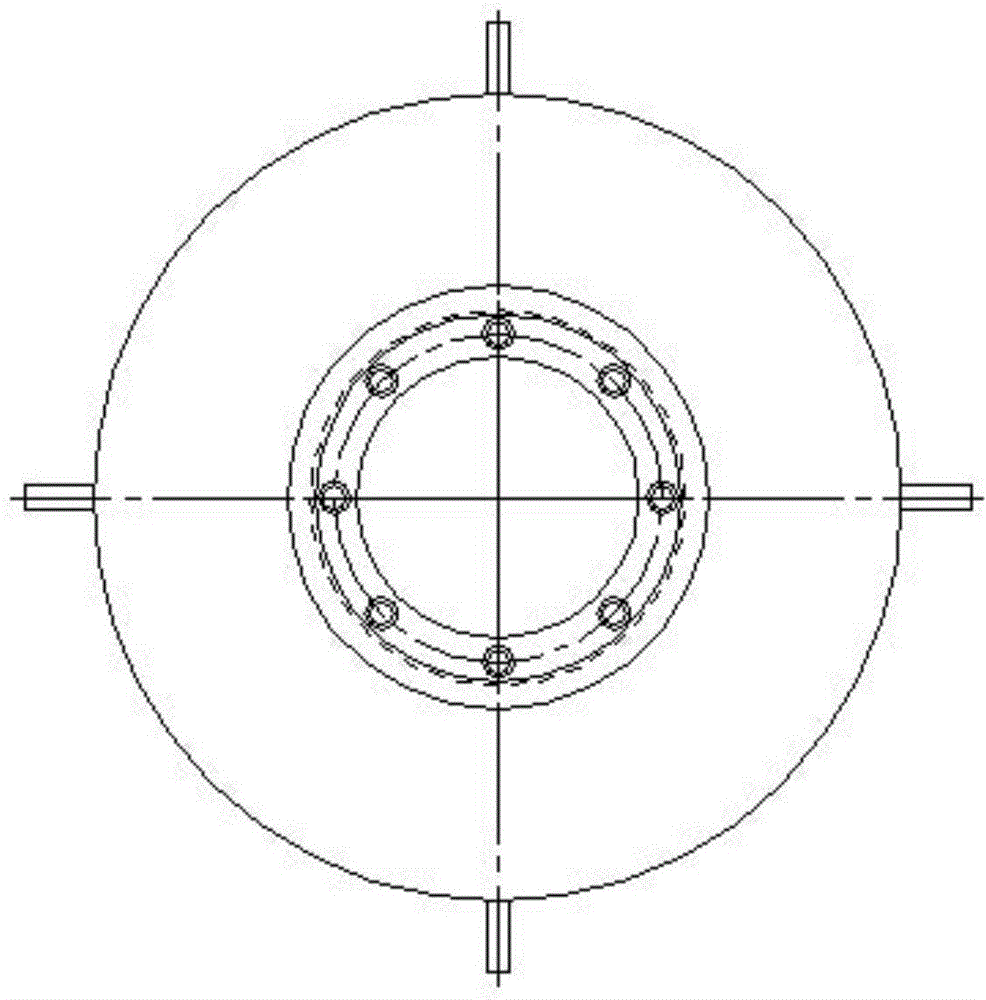 End face drilling tool