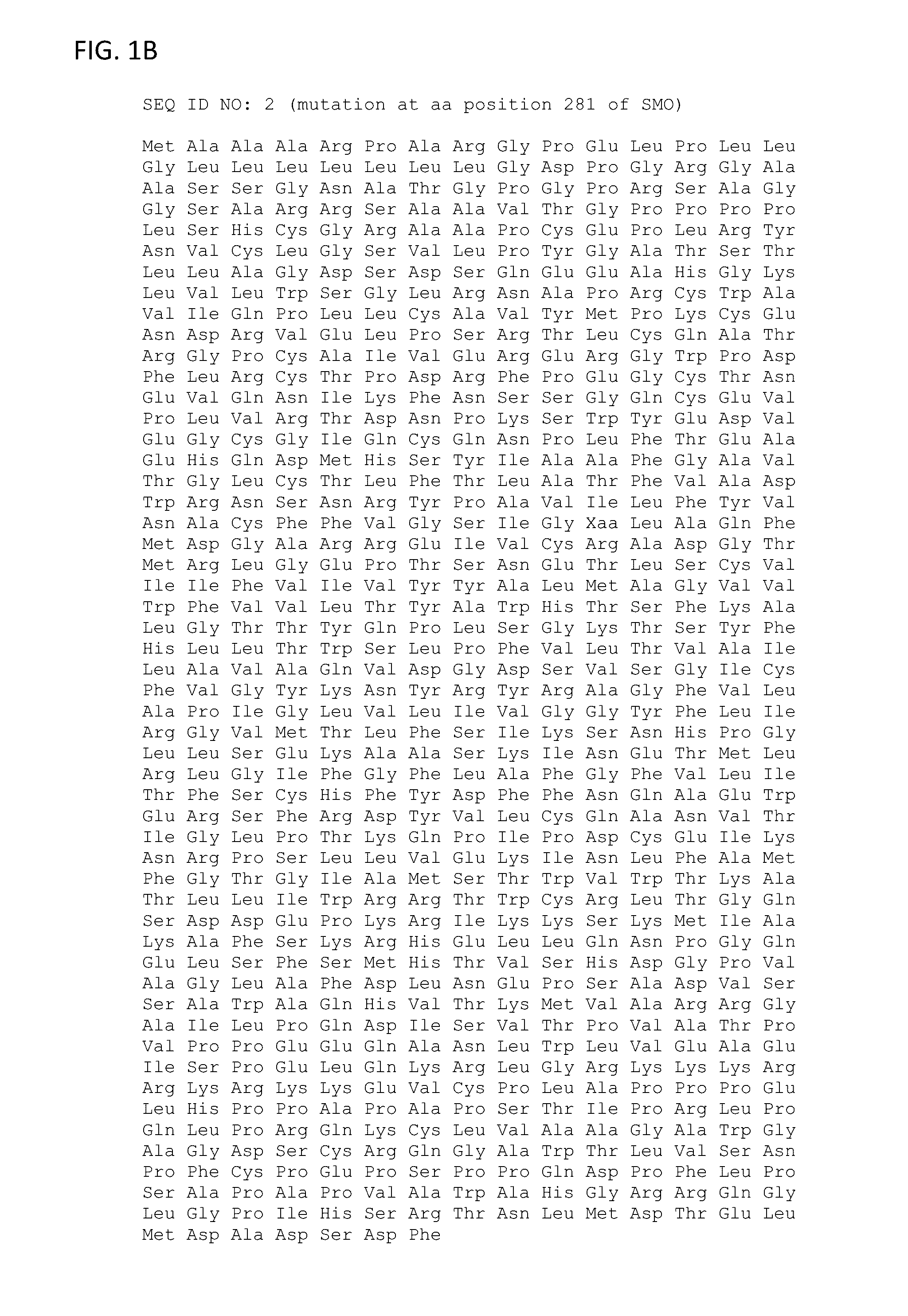 Mutant smoothened and methods of using the same