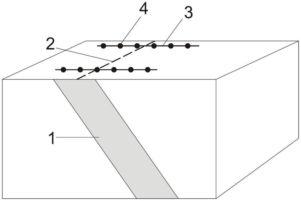 Salt lake deep brine zone exploration method based on radon gas indication