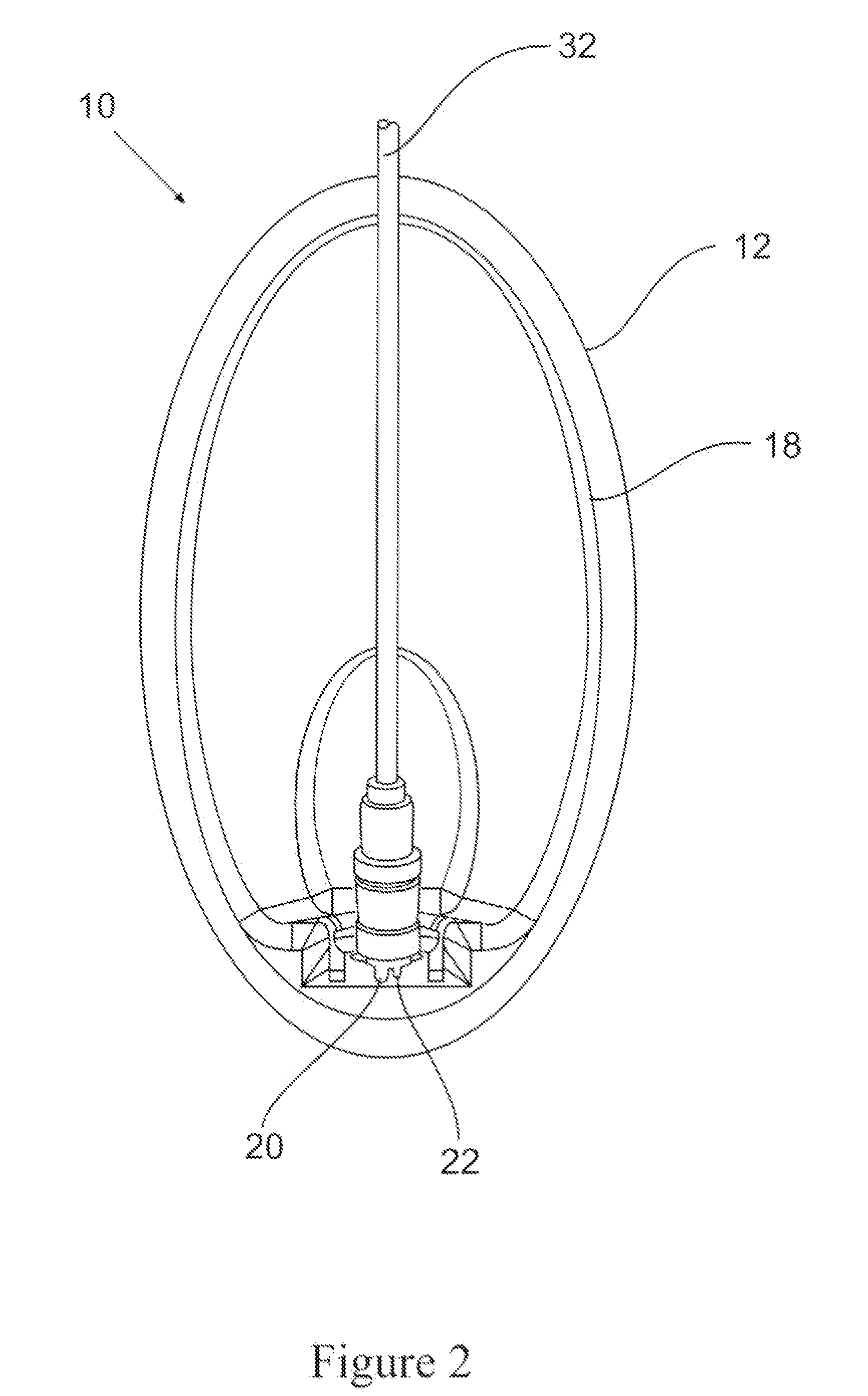 Process bag container with sensors