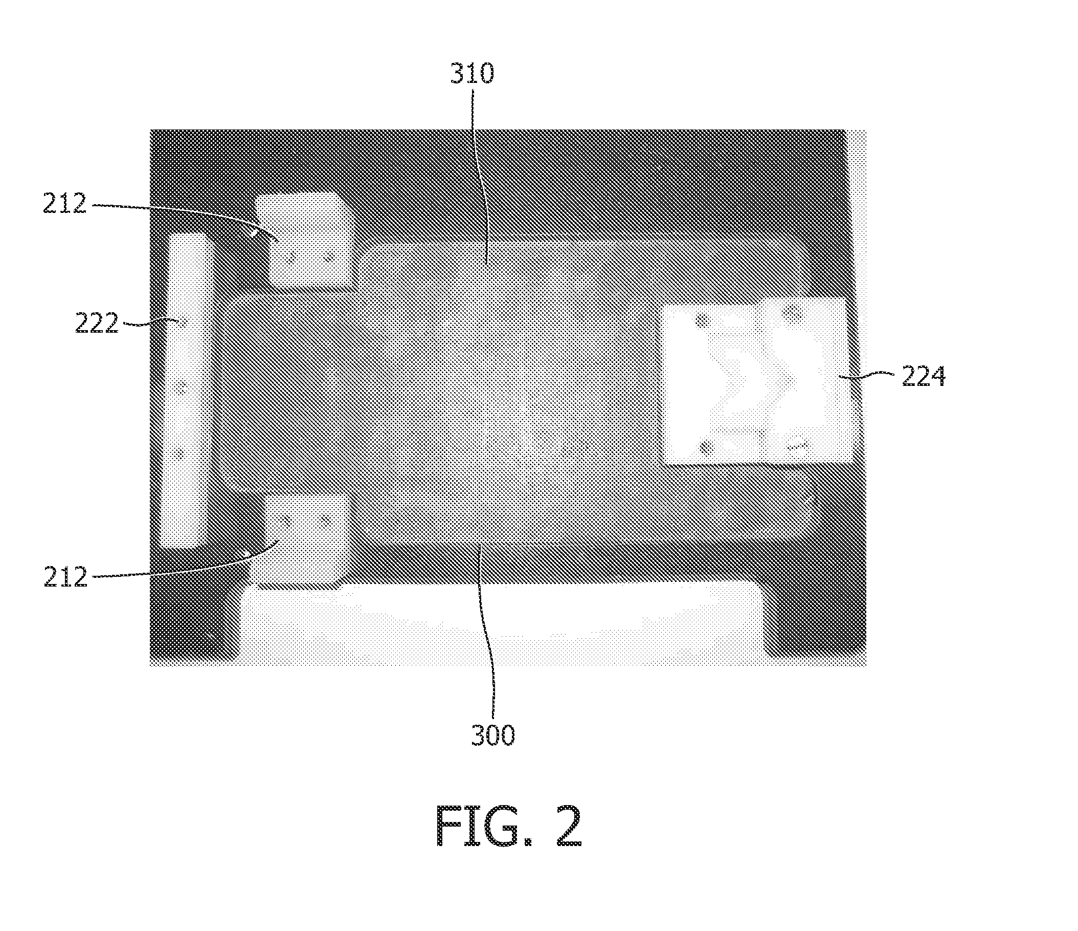 Fastening device for system irons