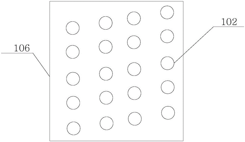 Detection device of depth of accumulated snow