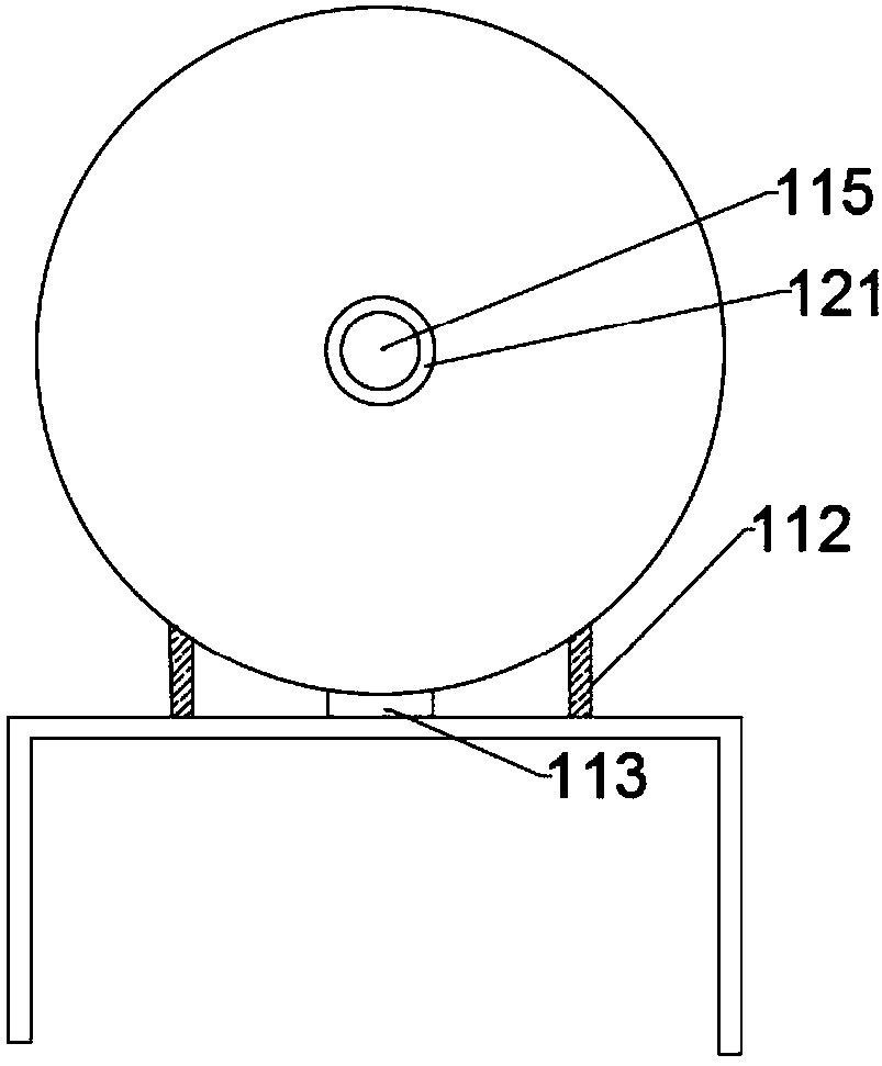 Steel shot rust removing device