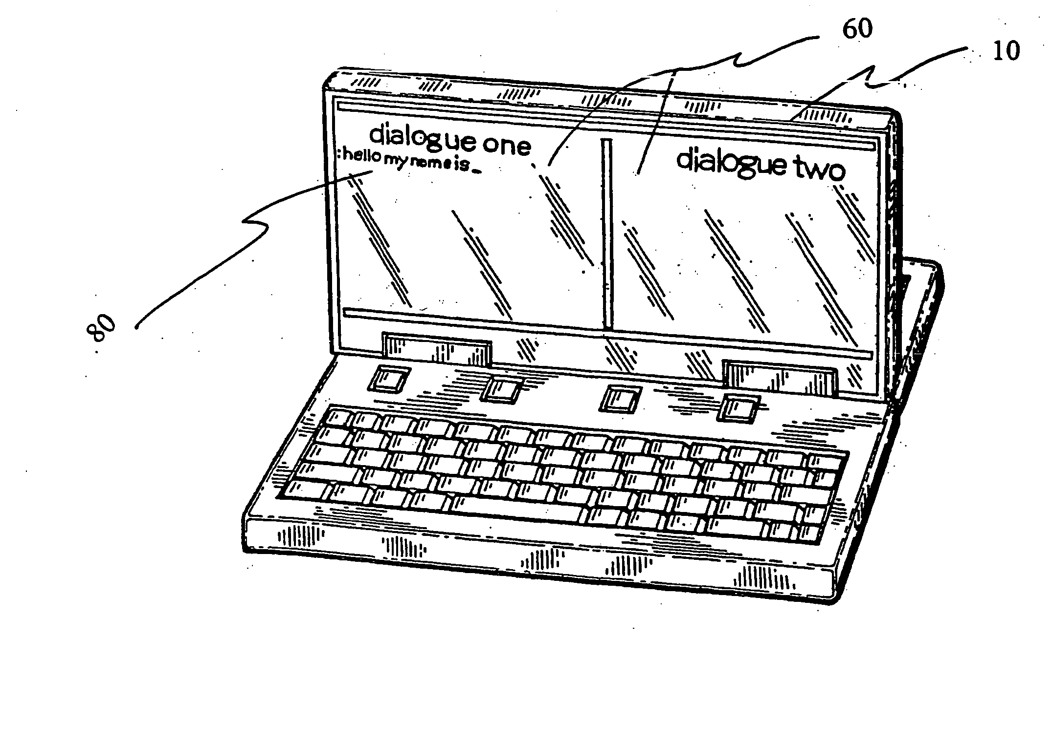 Interactive conversational speech communicator method and system