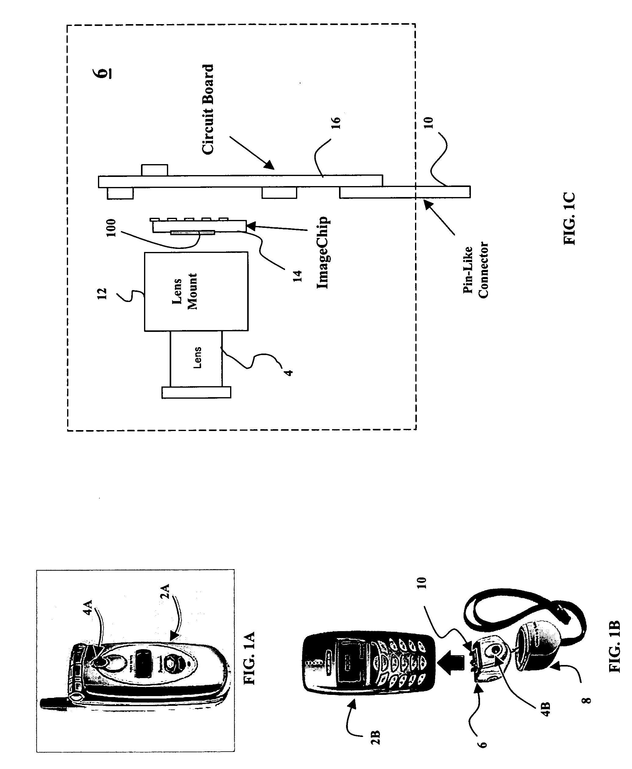 MOS or CMOS sensor with micro-lens array