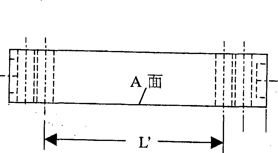 LED multi color line light source and its producing process