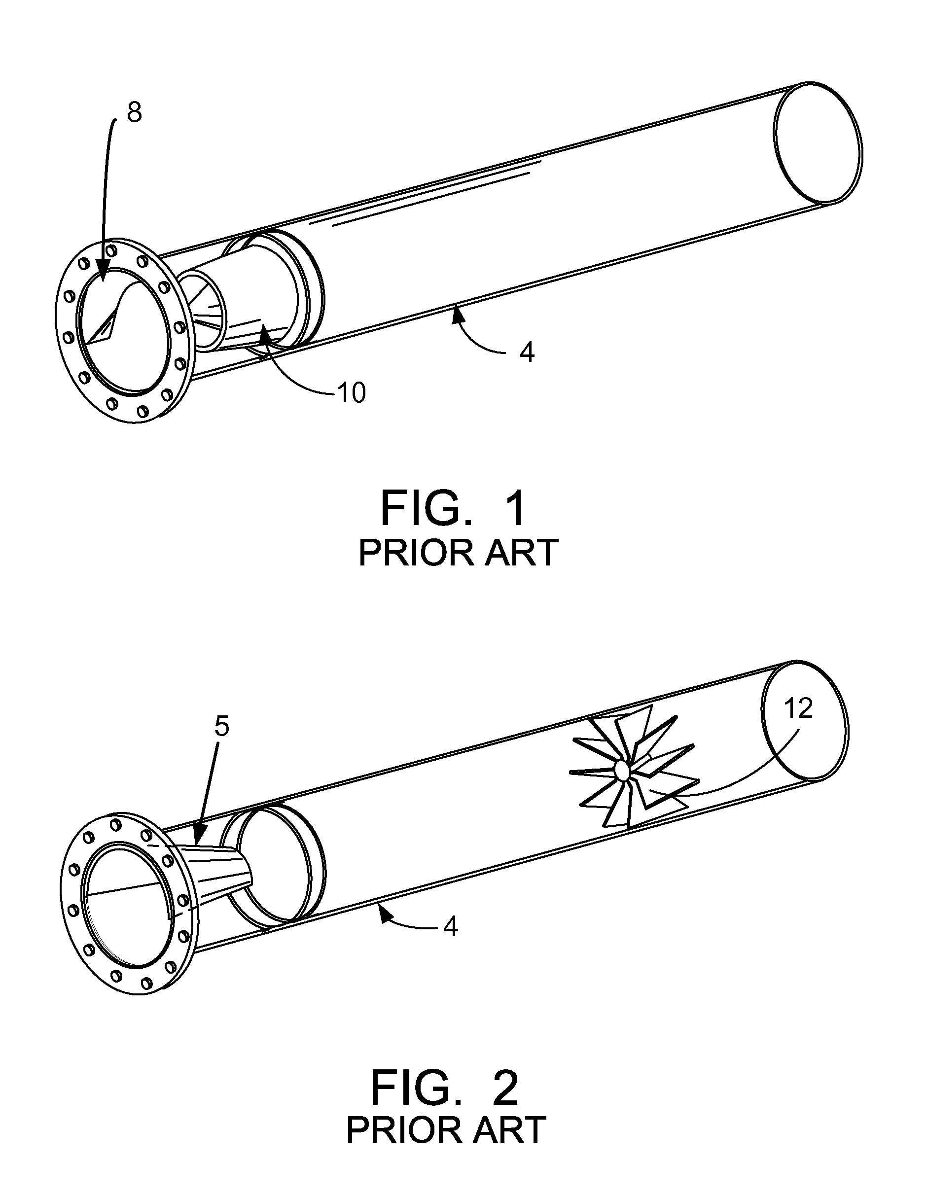 Bladed coal diffuser and coal line balancing device