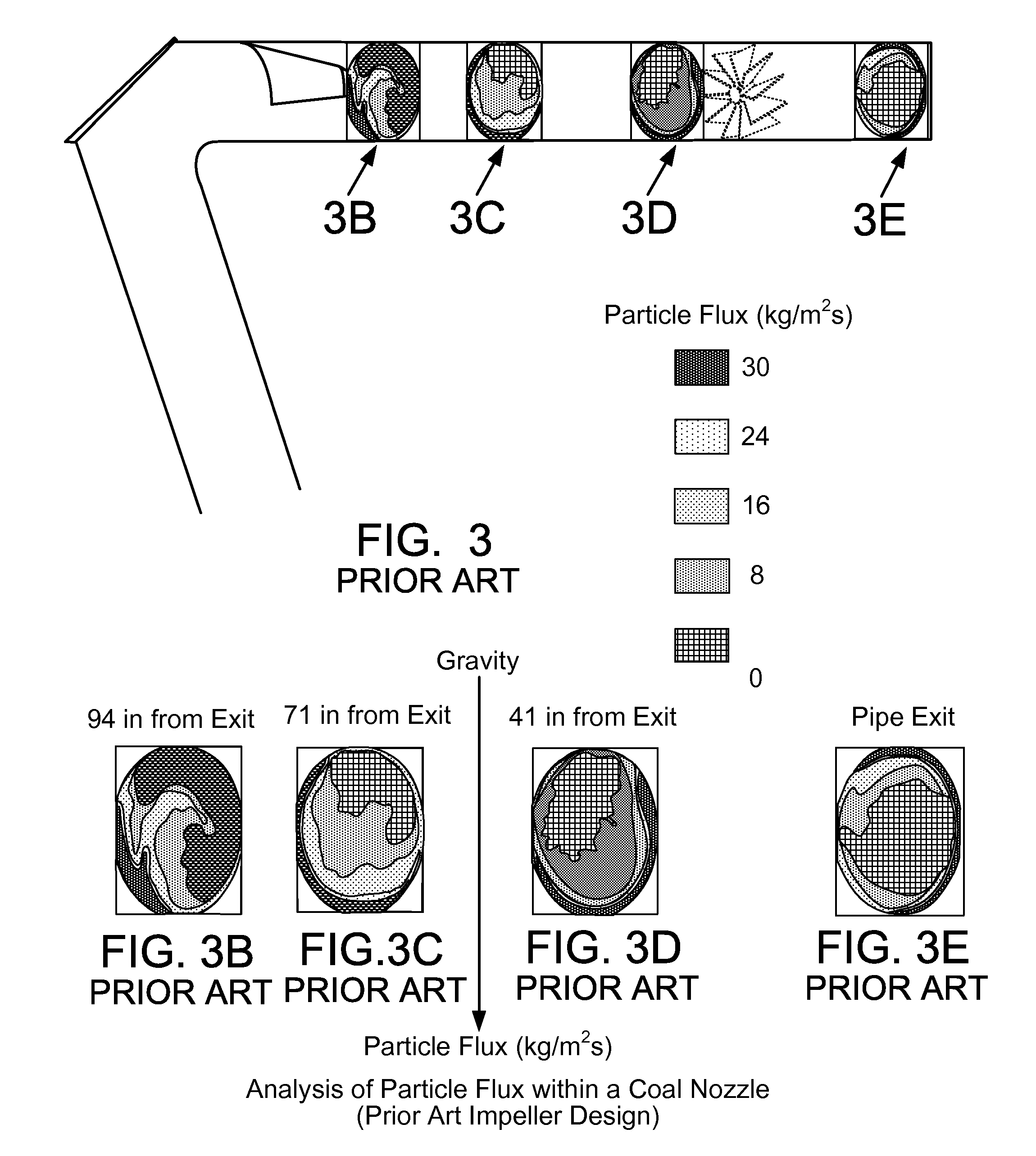 Bladed coal diffuser and coal line balancing device