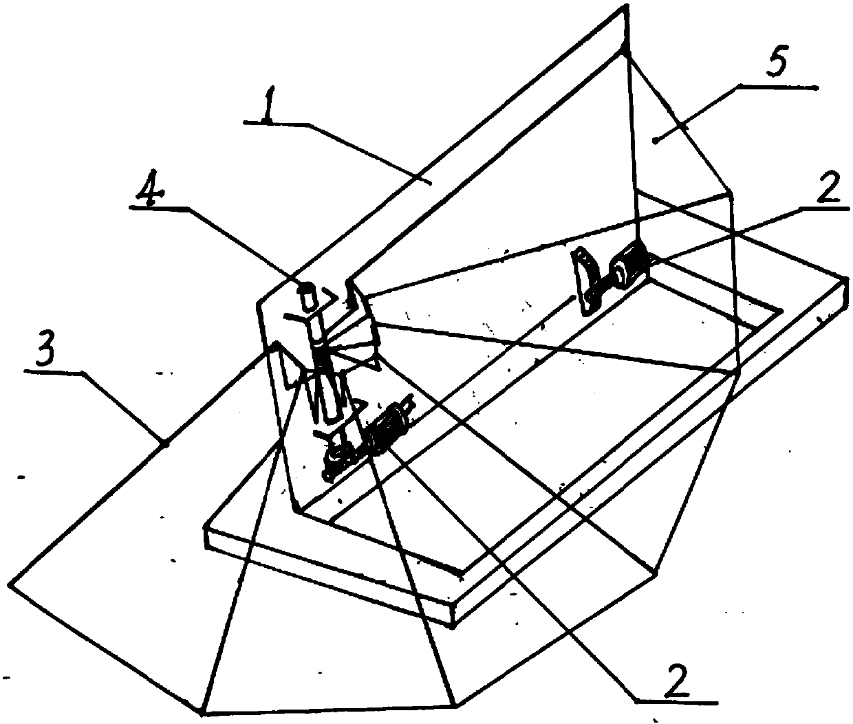 Intelligent vehicle-mounted umbrella device